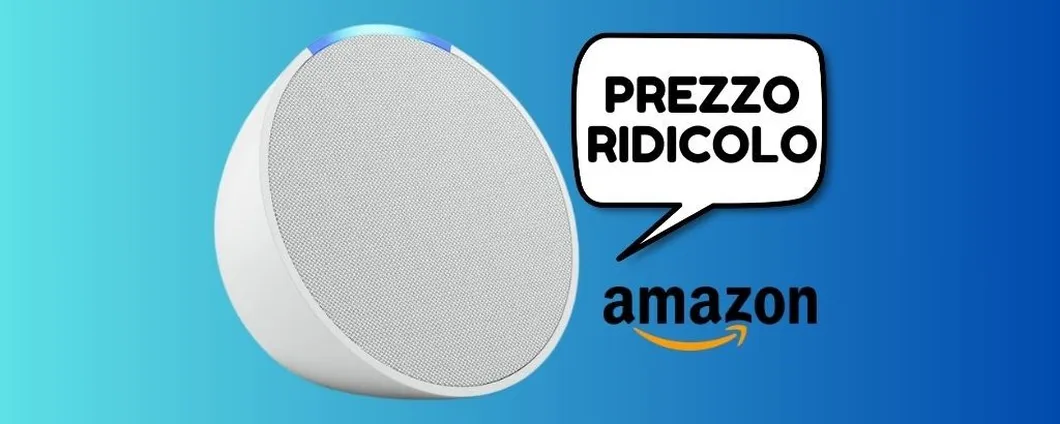 FOLLIA AMAZON: Echo Pop SCONTATO del 64%, corri a prenderlo!