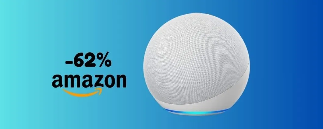 Casa Smart: Echo Dot oggi SCONTATO del 62% su Amazon!