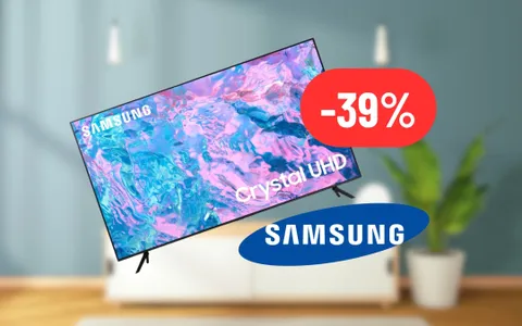 Il CINEMA di prima fascia è targato SAMSUNG: TV da 55 Pollici al 39% di sconto, FOLLIA AMAZON