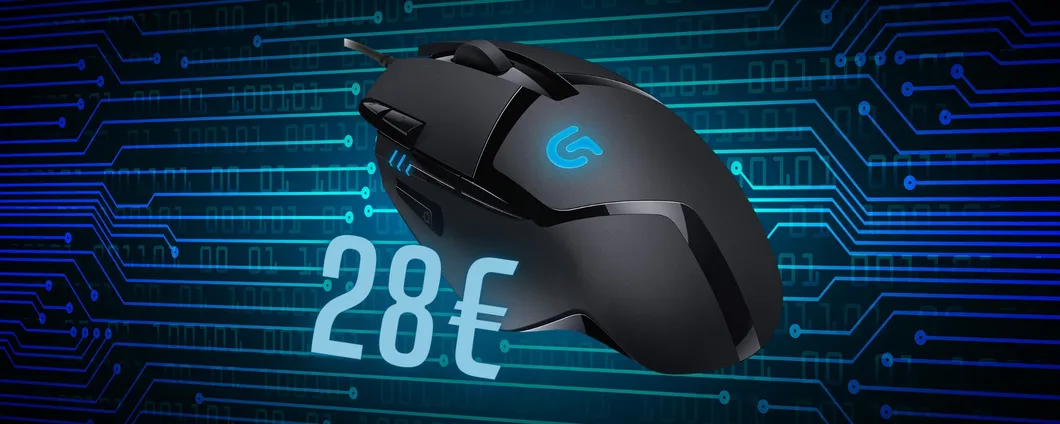 Mouse gaming Logitech G402: performance da pro a soli 28€