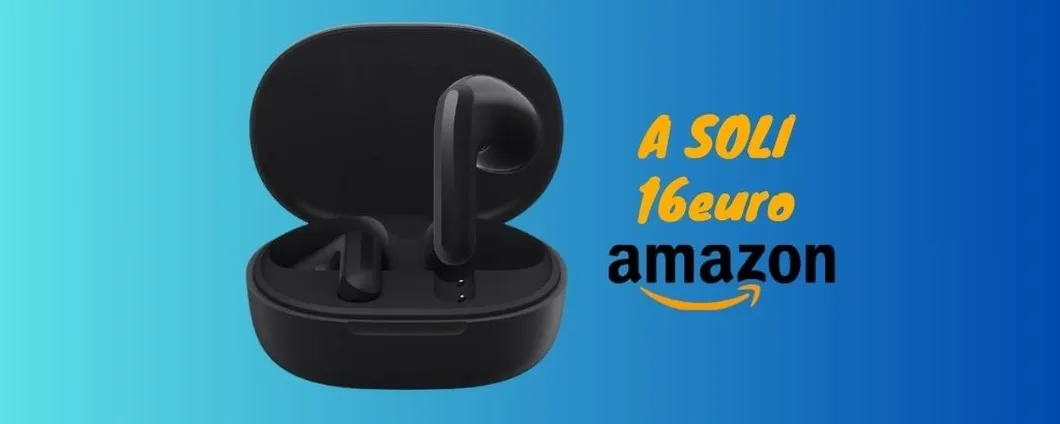 Xiaomi Redmi Buds 4 Lite ora a PREZZO RIDICOLO su Amazon, le paghi solo 16 euro!