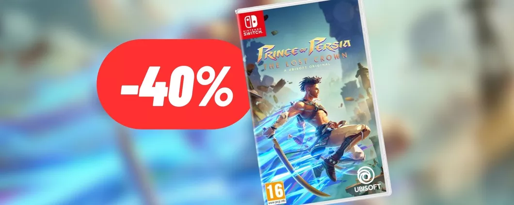 Il ritorno di una saga storica, Prince of Persia: The Lost Crown per Switch al 40% di sconto