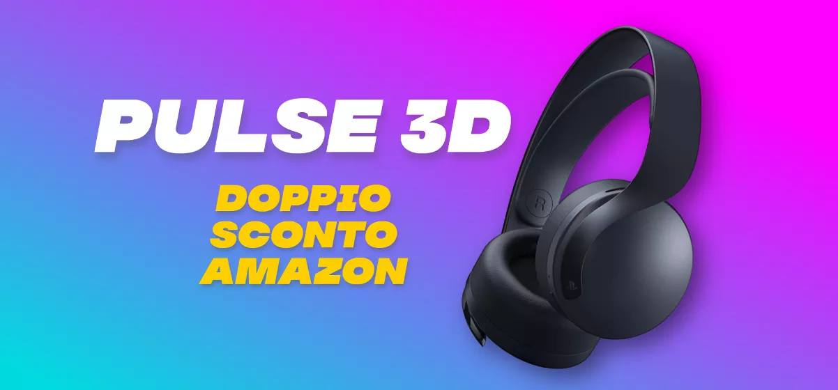 Cuffie Pulse 3D per PlayStation 5 in sconto con l'offerta