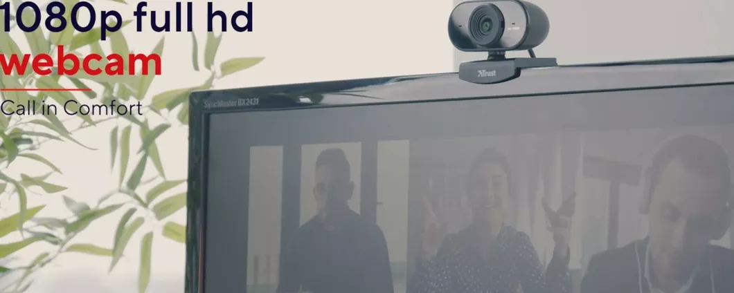 SOLO 22 EURO per la Webcam per PC con microfono Trust: ancora per POCHE ORE