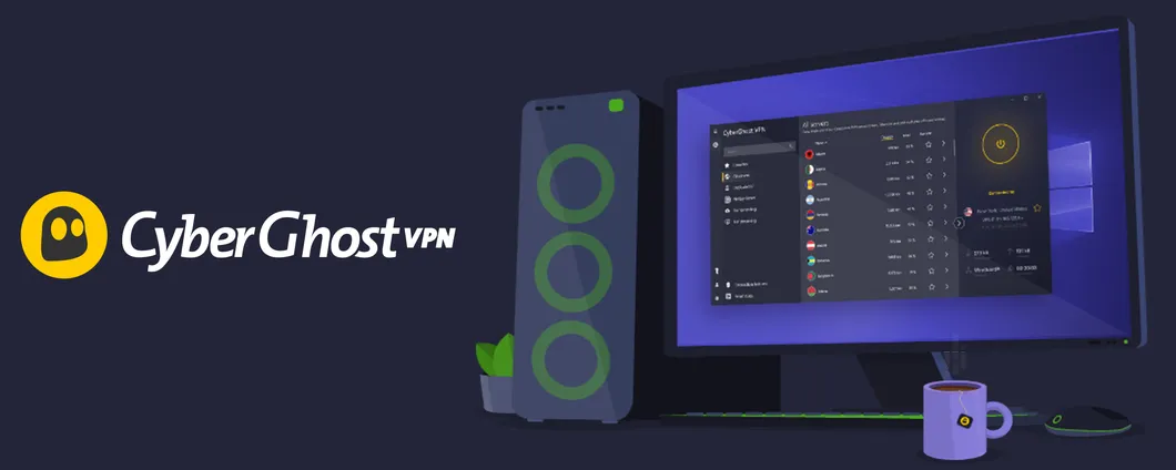 CyberGhost VPN: oltre 9.000 server ottimizzati all'82% di sconto