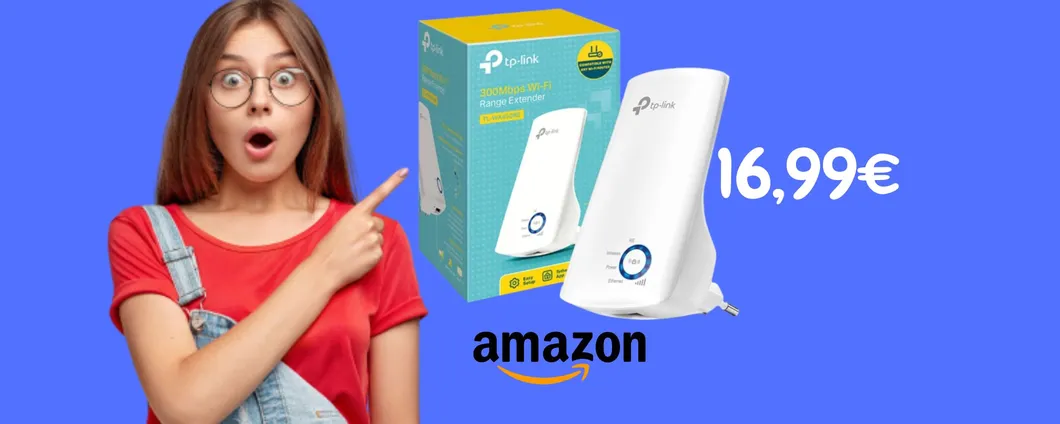 Aggira i muri in casa con il ripetitore WiFi IN OFFERTA e avrai rete in ogni stanza!