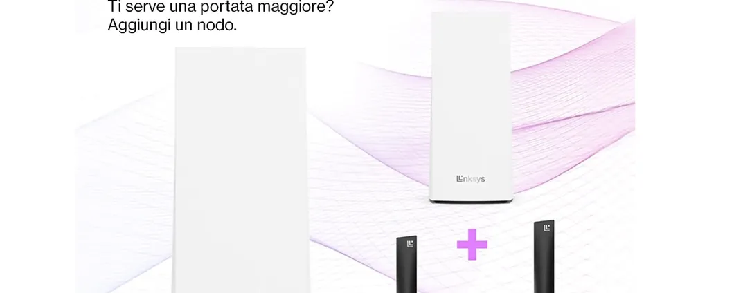 Router Wifi 6 Mesh Atlas di Linksys per copertura di 185MQ a meno di 100 euro su Amazon