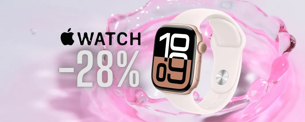 Apple Watch Series 10: tecnologia e stile a un prezzo imperdibile
