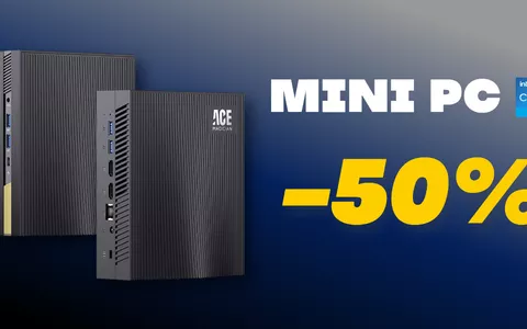 Mini PC con i5, 16GB di RAM e 512GB di SSD al 50% su Amazon!
