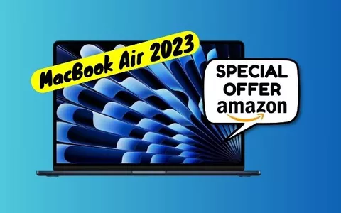 Il nuovissimo MacBook Air 2023 Apple è IN OFFERTA su Amazon! Corri a scoprirlo...