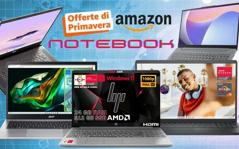I Notebook da comprare alla Festa delle Offerte di Primavera di Amazon