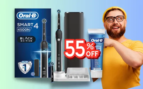 Oral-B: lo spazzolino elettrico TOP DI GAMMA a prezzo SHOCK per il BLACK FRIDAY (-53%)