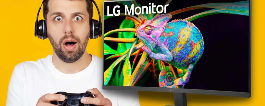 Monitor LG CURVO per le tue sessioni di gioco e lavoro: OCCASIONE da non perdere!