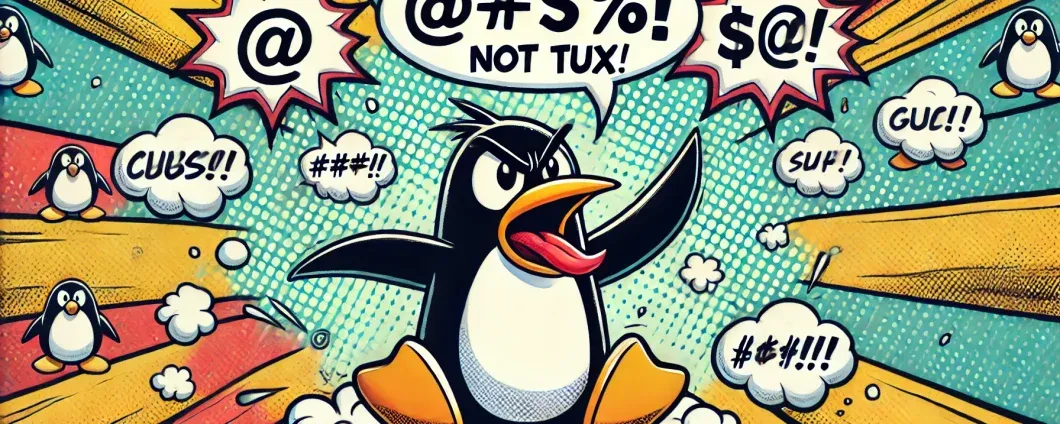 Troppe parolacce nel codice di Linux
