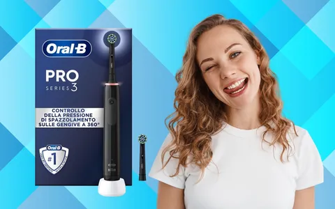 Oral-B Pro 3 3000: offerta imperdibile per un sorriso perfetto (39€)