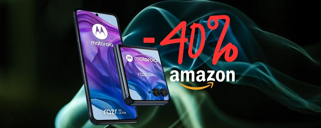 Motorola Razr 50 Ultra da 512GB: il migliore pieghevole ora al 40% in meno