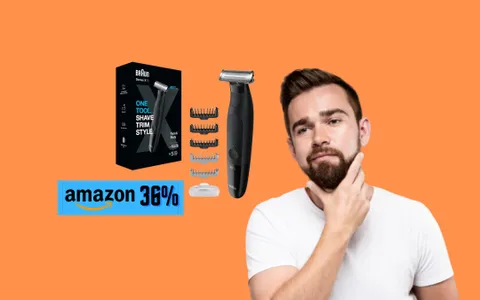 Rasatura impeccabile con il rasoio elettrico Braun IN MAXI SCONTO