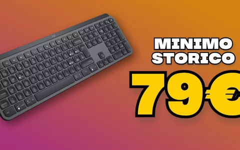 Logitech MX Keys in OFFERTA a meno di 80€: il prezzo precipita ed è nuovo minimo storico