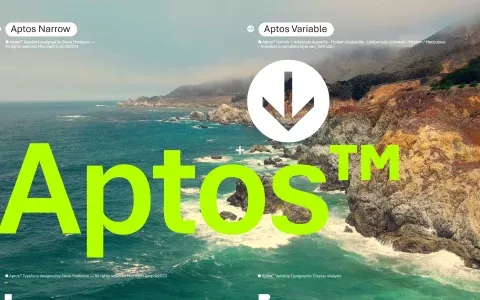 Microsoft: Aptos è il nuovo font predefinito