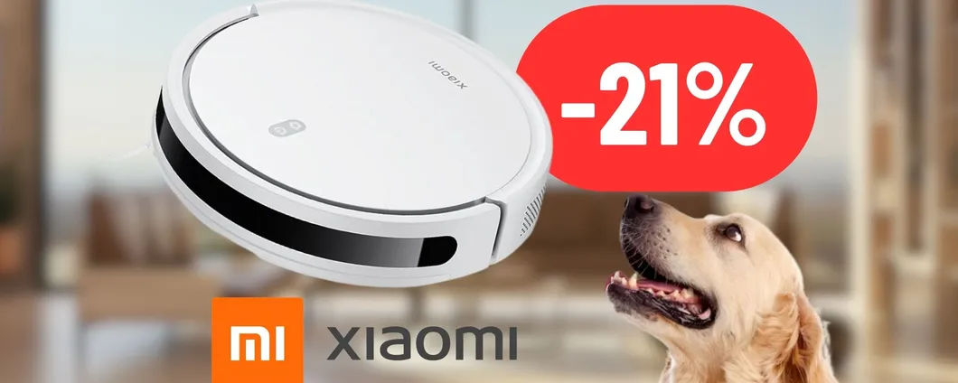 Il robot Xiaomi aspira e lava i pavimenti... ed è IN SCONTO del 21%