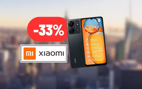 Xiaomi Redmi 13C oggi è un BEST BUY: sconto lampo imperdibile su Amazon