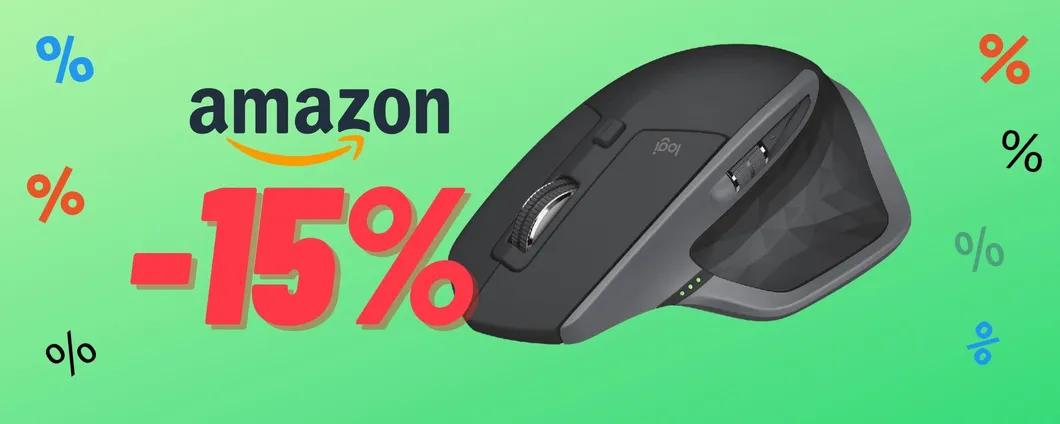 Mouse Wireless Logitech MX Master 2S, OFFERTISSIMA su Amazon!