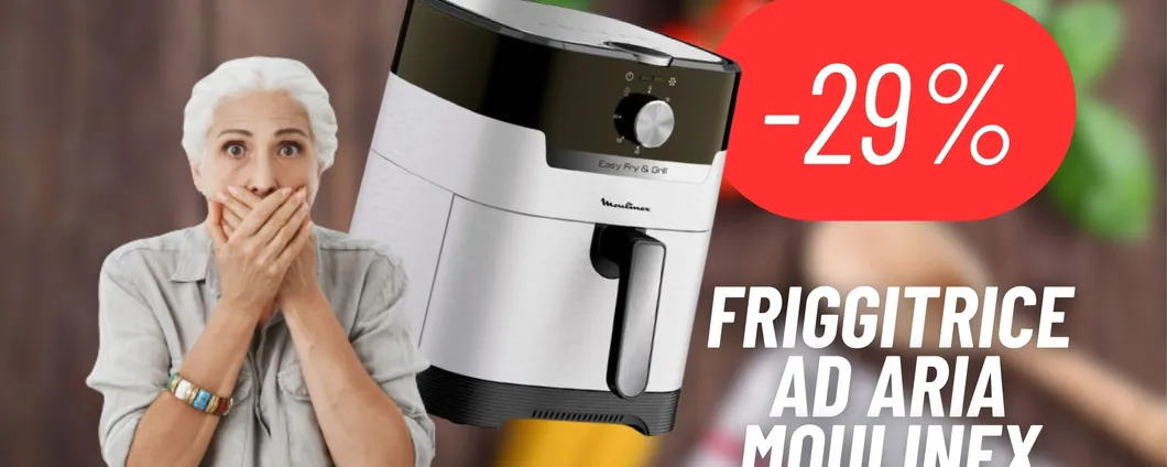 La friggitrice ad aria a meno di 100€ assicura piatti buoni e sani: MAXI PROMO