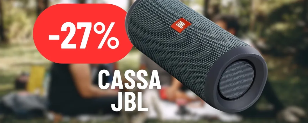 Una festa continua con la cassa JBL in MAXI SCONTO su Amazon
