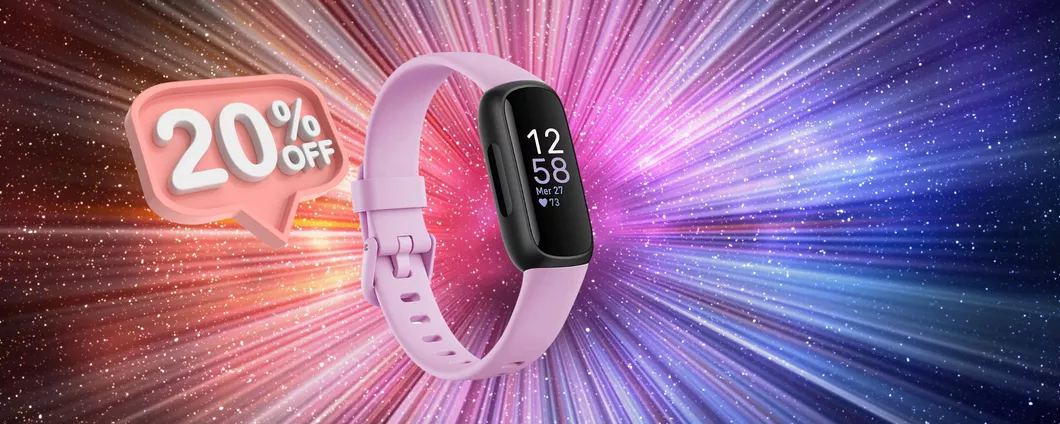 Fitbit Inspire 3 adesso è in SUPER PROMOZIONE su Amazon