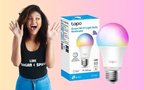 Lampadina smart multicolore Tapo in offerta: solo 7,99€ su Amazon