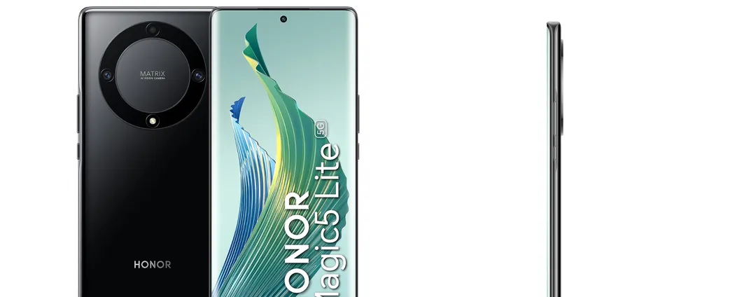 HONOR Magic5 Lite con 5G, 6 GB di RAM e display OLED: prezzo SHOCK su Amazon
