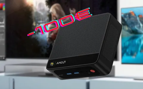 Mini PC con Ryzen 7 (16/500GB) in sconto di 100€ su Amazon
