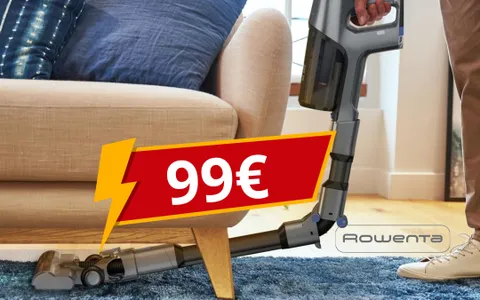 Rowenta X-PERT: l'unico con TECNOLOGIA FLEX a soli 99€ per la pulizia di casa!