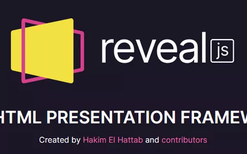 reveal.js: presentazioni in HTML con JavaScript