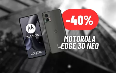 MEGA SCONTO DEL 40% sul Motorola Edge 30 Neo: OFFERTA SHOCK su eBay