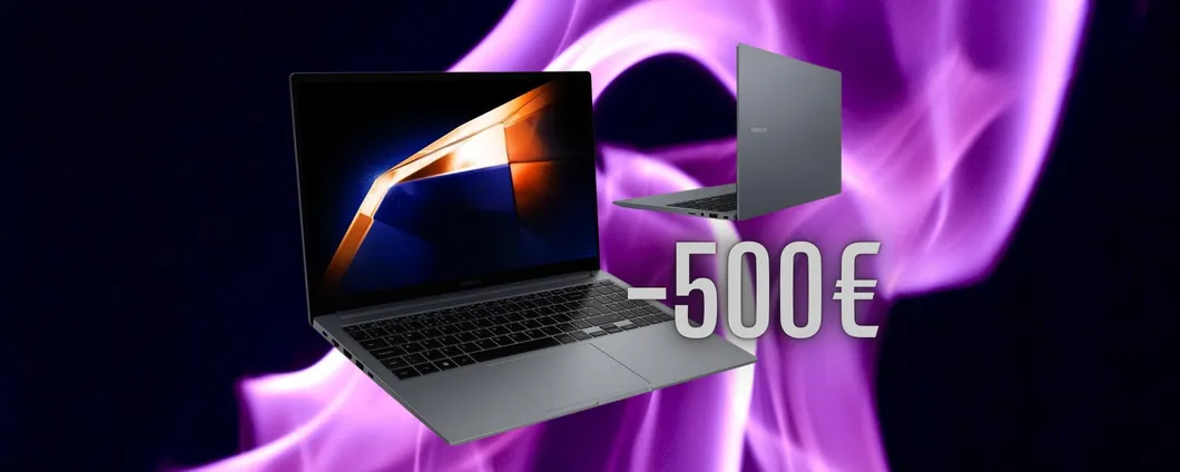 Samsung Galaxy Book4, il notebook che non delude, di nuovo in offerta al 45%