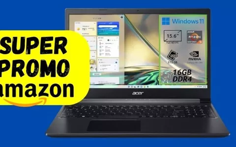 Notebook Acer Aspire 7 su Amazon OGGI RISPARMI 200 euro