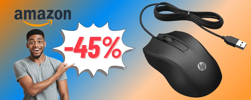 OCCASIONE incredibile: Mouse HP a solo 5,99€ in OFFFERTA