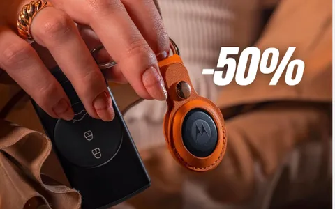 Non perderai più nulla con lo smart Tag Motorola a metà prezzo per la Festa delle Offerte di Primavera