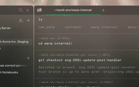 Warp: il terminale diventa intelligente con l'AI