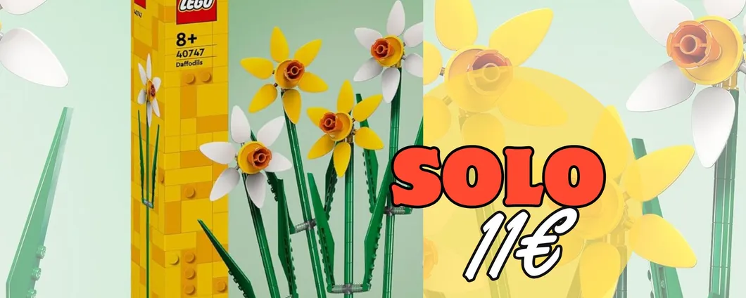 SOLO 11€ per LEGO Set di Fiori: crea un bouquet meraviglioso a pochissimo!