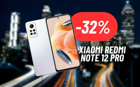 CALA A PICCO il prezzo di Xiaomi Redmi Note 12 Pro: MAXI SCONTO del 32%