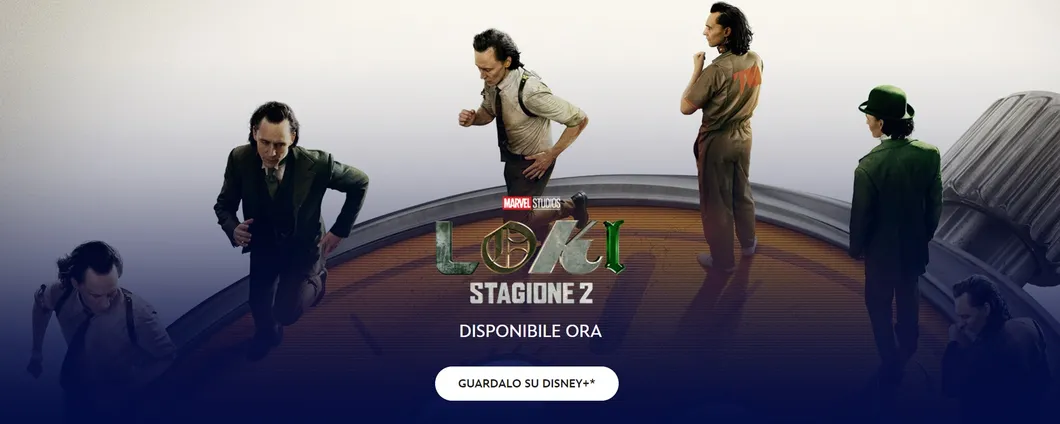 Guarda la seconda stagione di Loki in streaming su Disney+