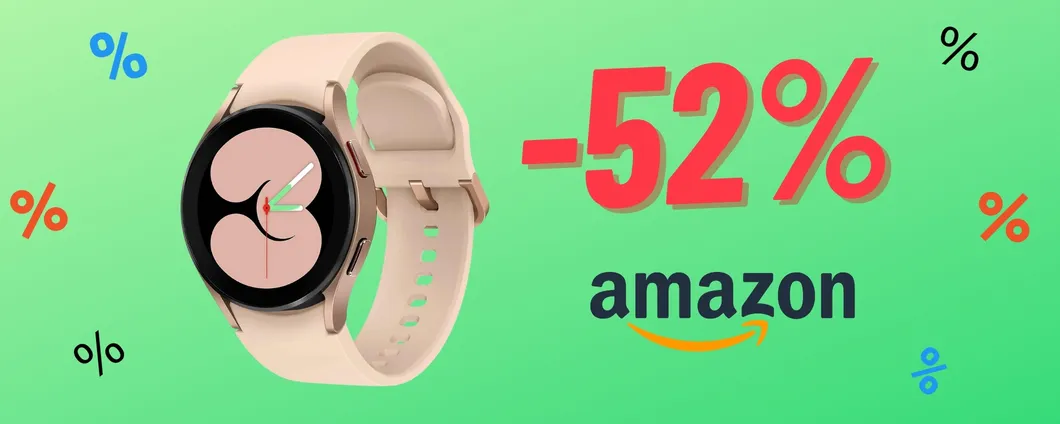 Samsung Galaxy Watch4 ora in SCONTO a MENO DI META' PREZZO!