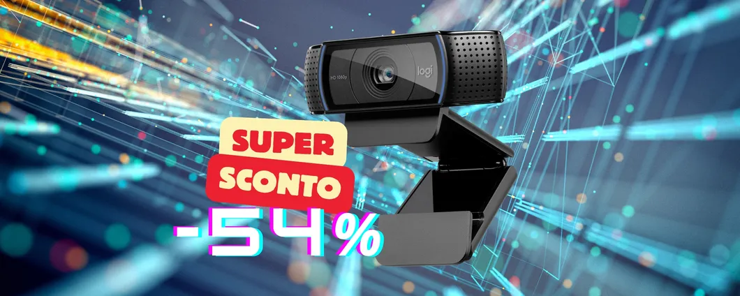 Webcam in alta definizione: Logitech C920 HD Pro a un prezzo mai visto!