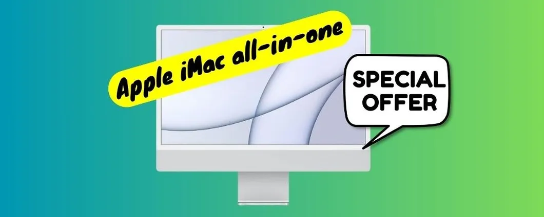 Vuoi un computer Apple desktop all-in-one iMac? ORA RISPARMI su Amazon!