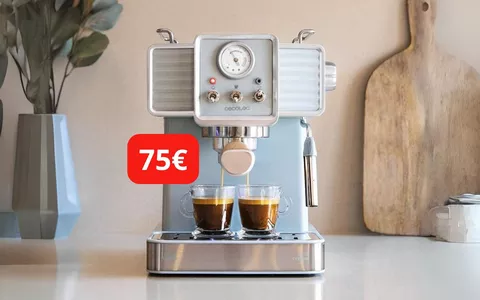 SCONTO PAZZO per la Caffettiera per caffè e cappuccini perfetti a soli 75€ su Amazon!