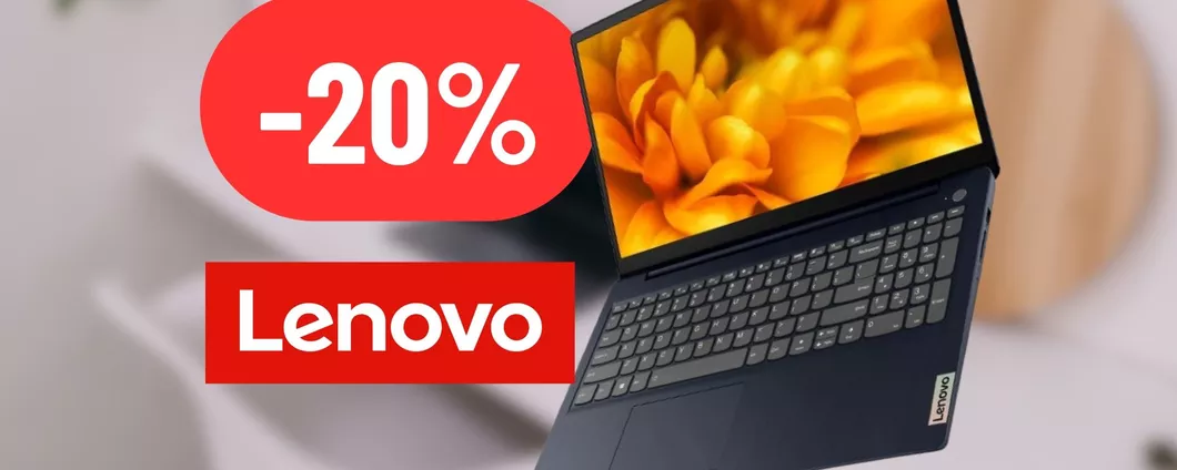 Amazon lancia un mega sconto sul notebook Lenovo DEFINITIVO