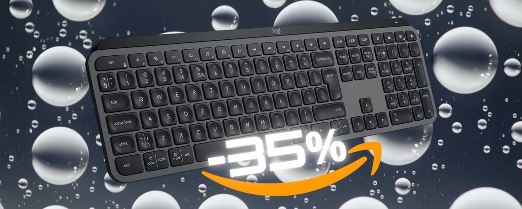 Logitech MX Keys: la tastiera che tutti vogliono in forte SCONTO