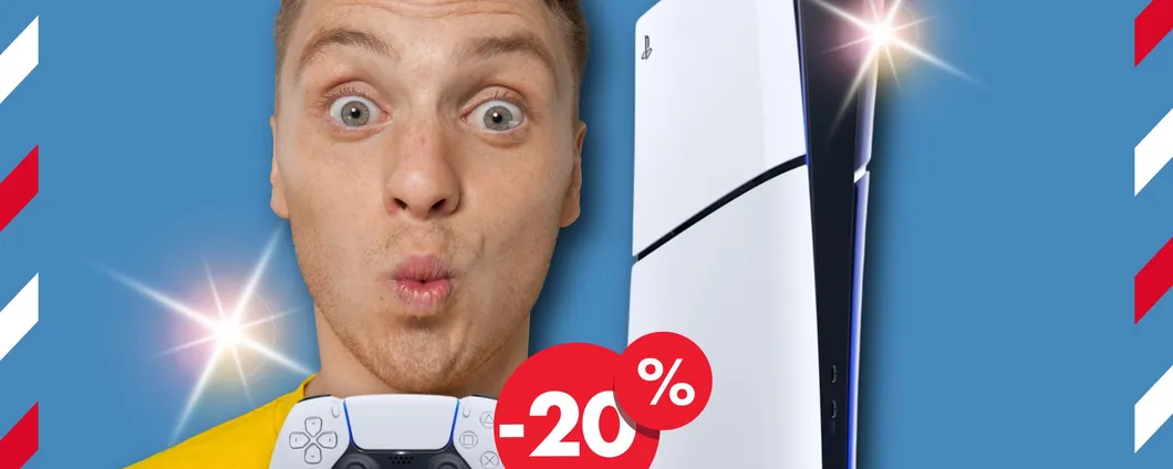 Playstation 5 Digital Slim: il prezzo CROLLA in occasione del Natale